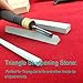 HSTYAIG Whetstone Stone Kit for Carving Chisel Sharpening Stone Set