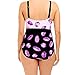 MOLLYGAN Womens Plus Size Swimsuits One Piece Swimwear Floral Print