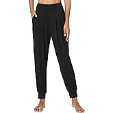 GYS Women Pajama Pants Bamboo Viscose High-Waist Soft Sleep Bottoms with Pockets