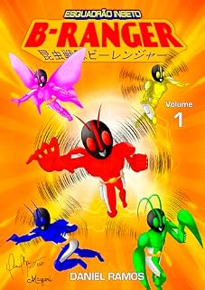 Livro Esquadrão Inseto B-Ranger - Volume 1