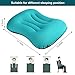 Inflatable Camping Pillow, Vive Comb Naturehike Ultralight Compact Inflatable air pillow-Best for Outdoor Travel, Hiking, Backpacking, Train, Office, Easy Carry On