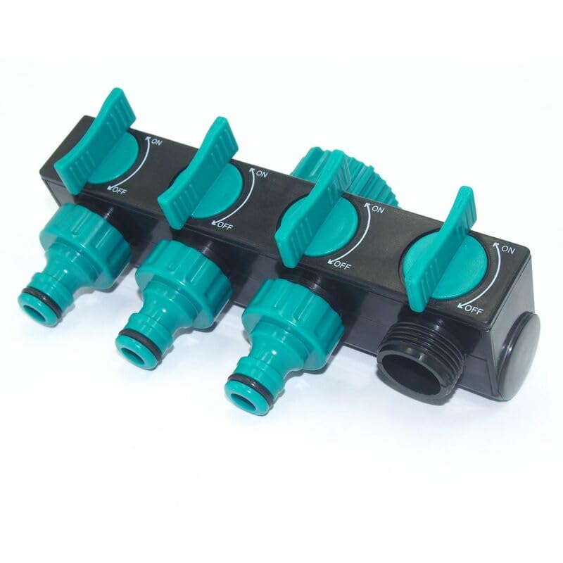 PRIMEGA One-to-Four Faucet Diverter Review: Best Garden Hose Splitter for Lawn Watering