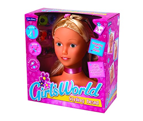 girl's world styling head