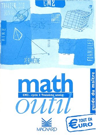 Math outil, CM2, cycle 3, troisième année