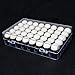 GooMart 40 Pack of Craft Finger Sponge Daubers with Storage Case for Card Making Painting Drawing Chalk