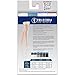 Truform Sheer Compression Stockings, 15-20 mmHg, Women's Thigh High Length, 20 Denier, Nude, Large