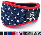Weight Lifting Belt by Fitplcity (Old Glory, Medium)