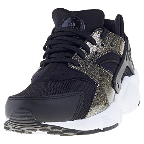 nike huarache black glitter
