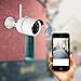 Outdoor Security IP Camera Wireless - NIANTE 720P Night Vision and Weatherproof WiFi Camera with Built in 16G SD Card, Remote Access, Motion Detection for HOM e Security Camera System