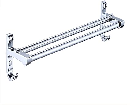 Gym Toallero Doble de Acero Inoxidable, Barra Colgante ...