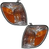 2005-2006 Toyota Tundra Pickup Truck (excluding Double Cab) Corner Park Light Turn Signal Marker Lamp Pair Set Right Passenger AND Left Driver Side (05 06)