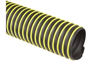 Flexaust 8 Feet of 6 Inch T7W Flexible Hose for Lawn Leaf Blower Vac Grass Catcher Bagger