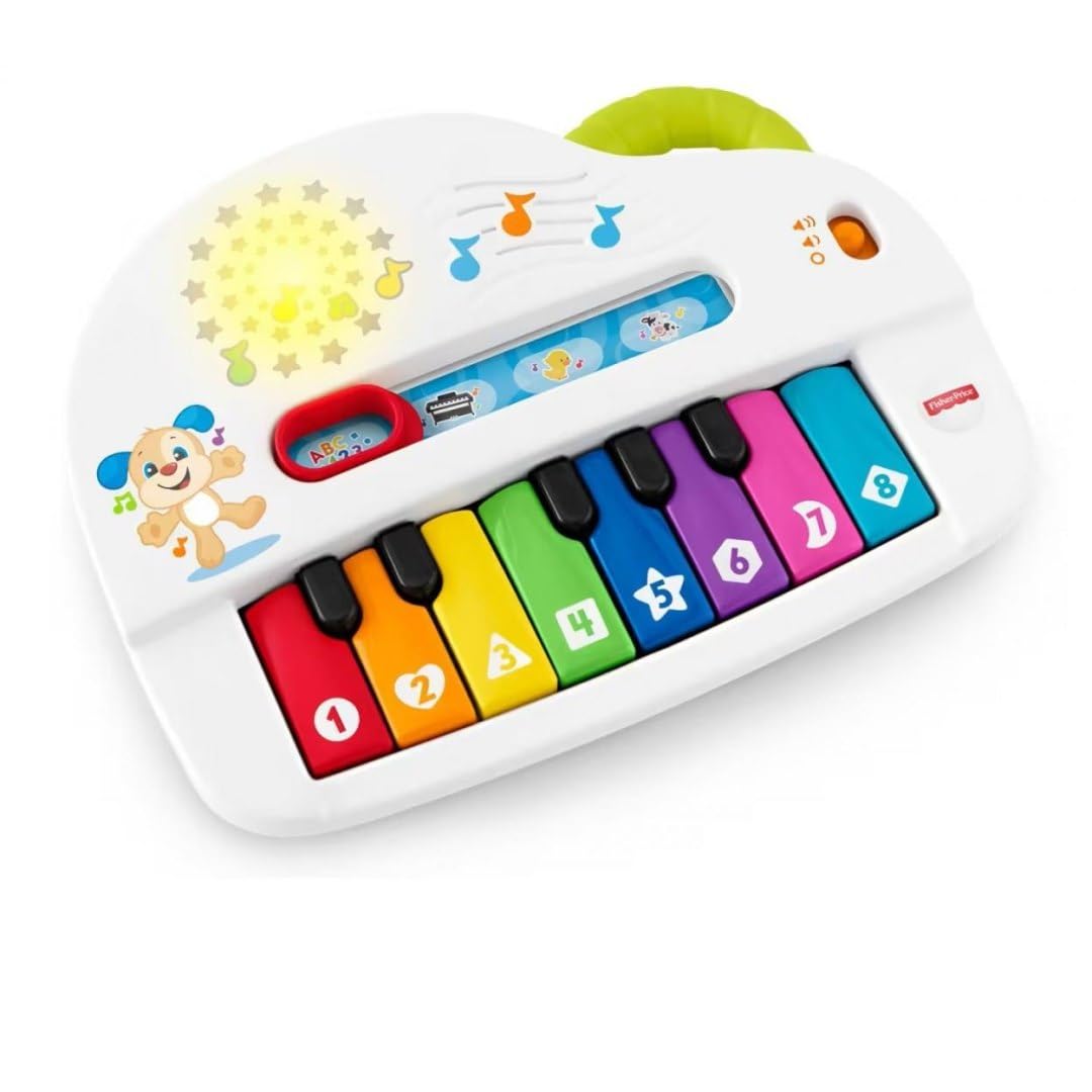 Fisher-Price Silly Sounds Light-Up Piano, Version in: Polish , GFK02