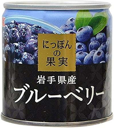 Amazon Kk にっぽんの果実 ブルーベリー 185g フルーツの缶詰 瓶詰 通販