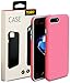 TOZO for iPhone 7 Plus / iPhone 8 Plus Case, ARMOR Series Football Pattern Texture Soft Touch Anti-Slip Grip [Shock Proof] Ultra Rugged Dual Layer Protect Case [Gray+Pink]
