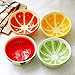 Oliadesign 4 Pieces Ceramic Bowl Set (Lemon, Lime, Watermelon, Grapefruit)