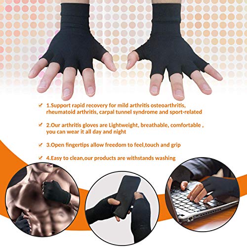 David Copper Compression Arthritis Gloves Guaranteed Highest Copper