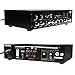 Pyle Professional Powered Amplifier & Bluetooth Receiver Stereo Audio System, FM Radio, (2) 1/4” Microphone Input Jacks, MP3/USB/SD/AUX Playback, LCD Display ID3 Tag Readout 600 Watt (PT506BT)thumb 2