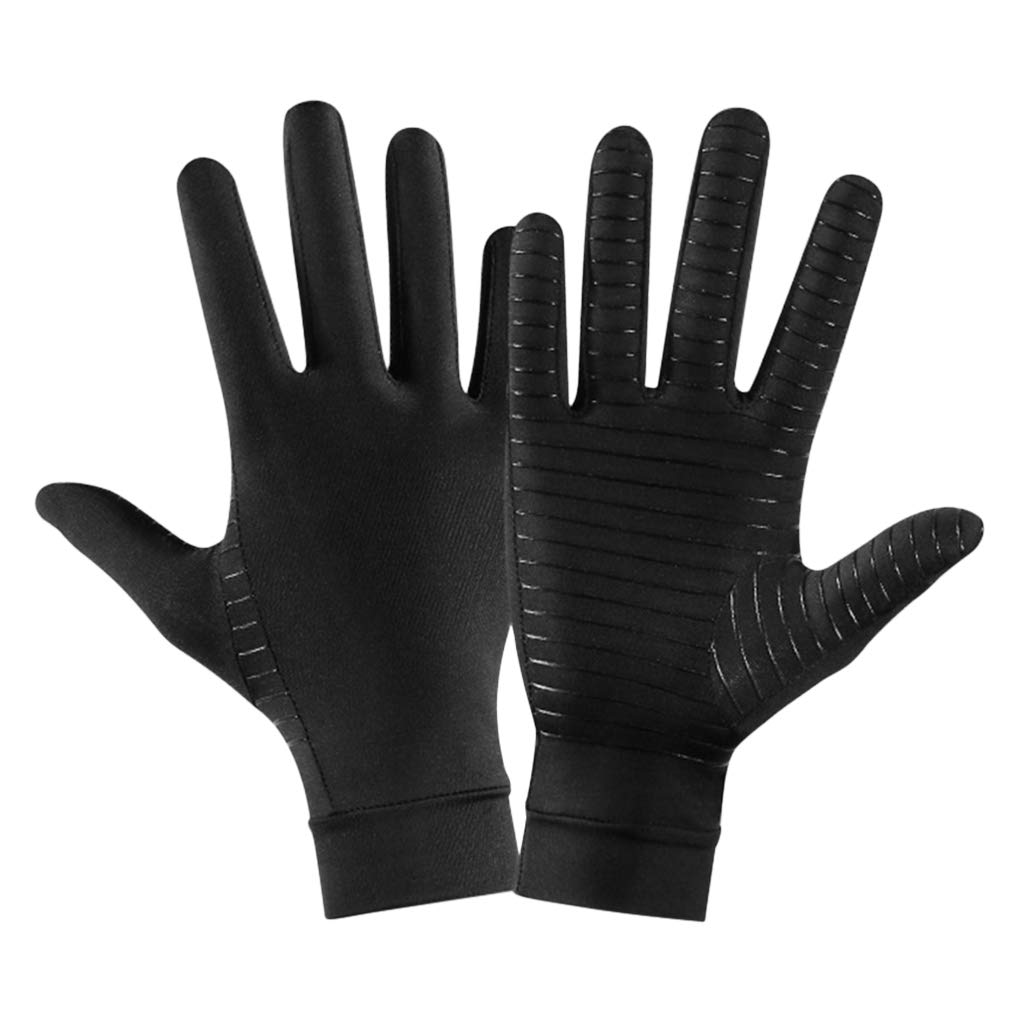 IPENNY Anti-Arthritis Gloves Fingerless Gloves for Arthritis Providing Warmth and Compression To Help Increase Circulation Reducing Pain, Providing Support and Promoting Healing