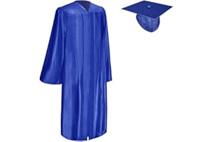 Endea Graduation Shiny Cap and Gown