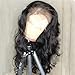 RULINDA 13x6 Deep Part Body Wave Lace Front Wigs Human Hair With Baby Hair Pre Plucked Brazilian Remy Hair Wigs Bleached Knots for Black Women Natural Hairline (18inches)