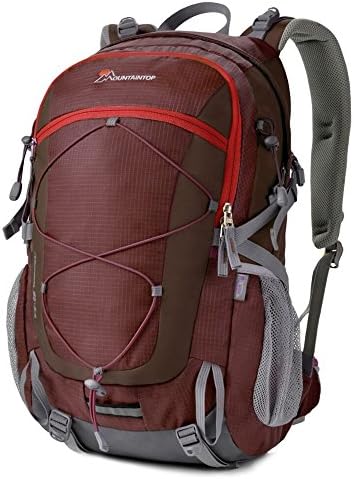 DUHUD 40L Hiking Backpack Lightweight Travel Camping Backpack Internal Frame Backpack for Outdoor Sports Backpacking Climbing Trekking Mountaineering by Mountaintop