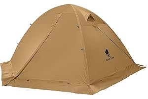 GEERTOP Ultralight 2 Person Backpacking Tent 4 Season Waterproof Camping Tent Double Layer Cold Weather Easy Set Up Tents for Family Camp, Hiking, Hunting Outdoor Mountaineering Travel