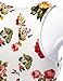 JJ Perfection Women's Floral Printed Stretch Sleeveless Mini Dress IVORY S