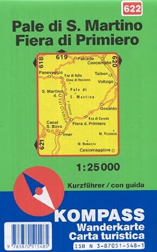 Download Pale di san martino/fiera di primiero 1/25.000 PDF