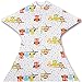 SleepingBaby Zipadee-Zip Swaddle- Cozy Transition Baby Swaddle Blanket with Zipper (Small 4-8 Months | 12-19 lbs, 25-29 inches | Hootie Hoo)