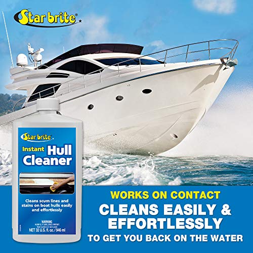 STAR BRITE Instant Hull Cleaner Clean Stains & Scum Lines on Boat