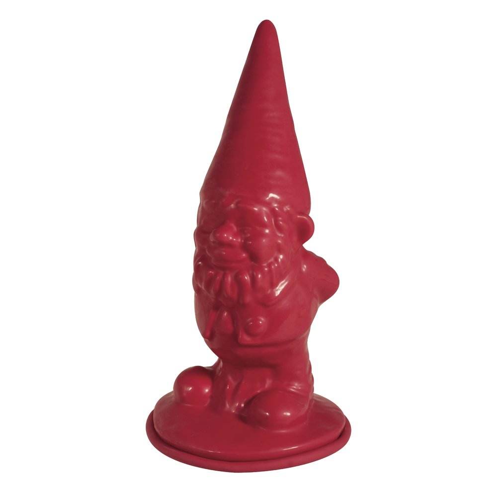 Rayher 34216000 Latex casting mould full: Garden gnome, 8x21cm, filling cap.600g, tab-bag 1pc.