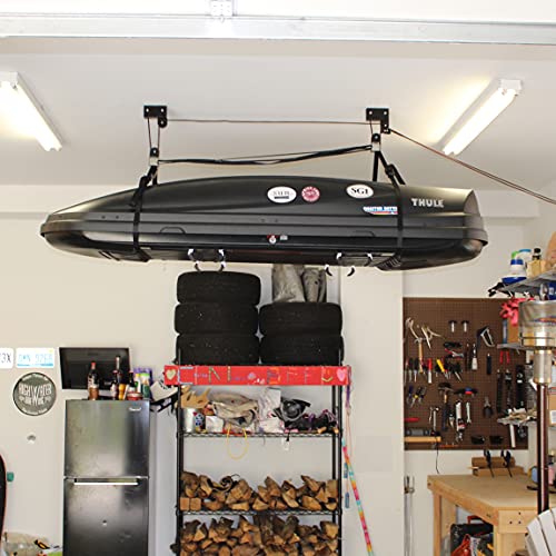 StoreYourBoard Cargo Box Ceiling Storage Hoist Rooftop Carriers Hi