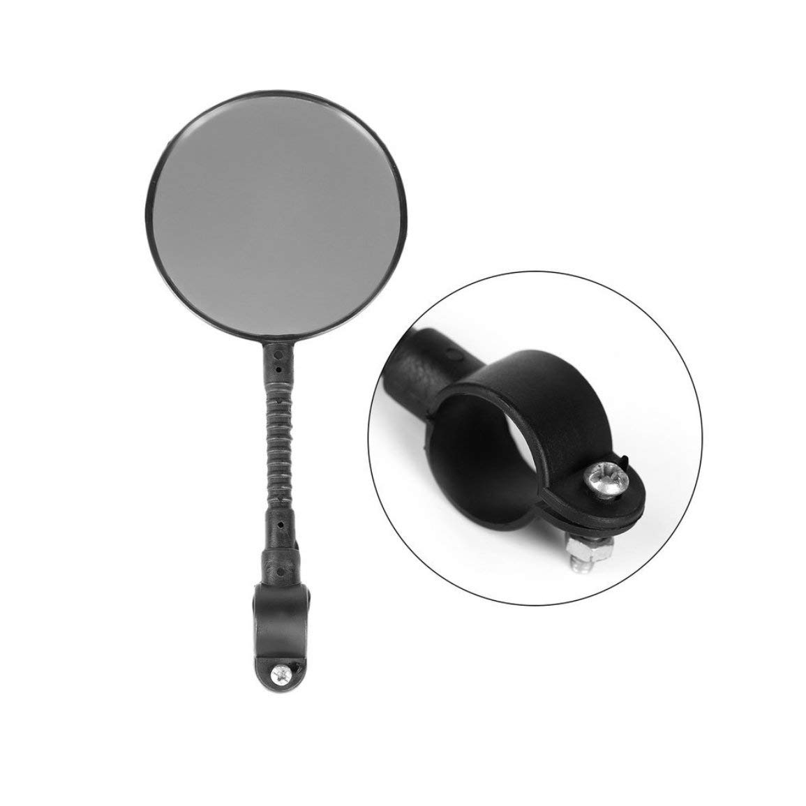 Garciakia Universal Bike Mirror Bicycle Handlebar Flexible Rear Back