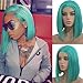 Licoville 13x4 Frontal Bob Wig Transparent Lace Front Wigs Human Hair Pre Plucked Lake Blue Lace Front Bob Wigs Free Part Short 10 Inch 180% Density Bob Cut Human Hair Wigs for Black Women