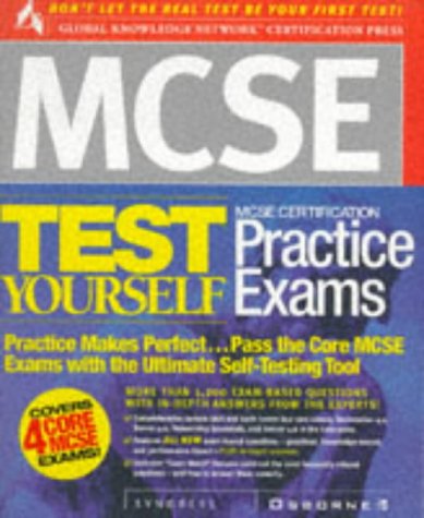 MCSE Certification Test Yourself Practice Exams-cover