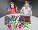 Colore Liquid Chalk Markers - Best For Restaurant Menu Board, Windows, Blackboard, Chalkboard Paint, Glass Mirror - FREE Colored Pen Holder - 6mm Reversible Tip - For Kids & Artist - 8 Vibrant Colors