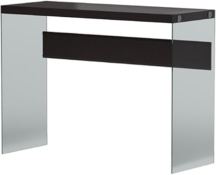 Amazon Com Foyer Entry Console Table Tempered Glass Sturdy Modern