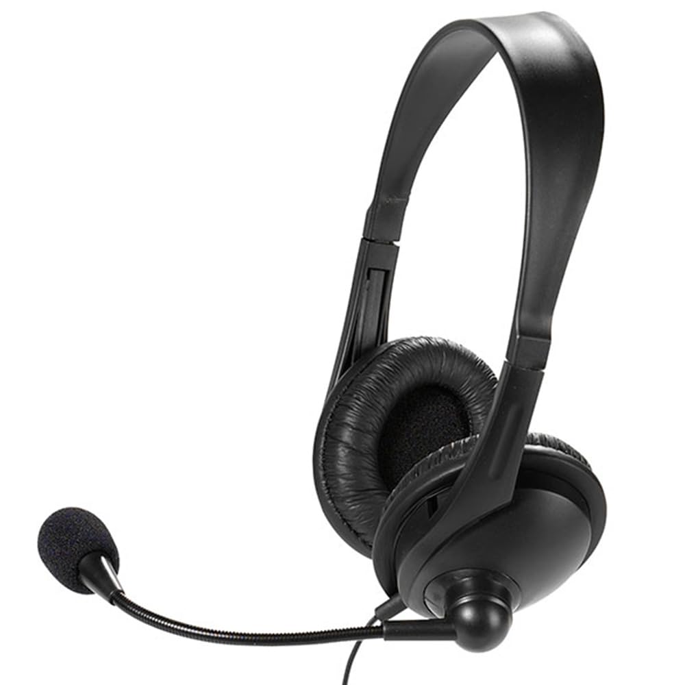 Vivanco IT-HS STEREO RC Stereo Headset with Remote Control On-Ear Volume Control Black