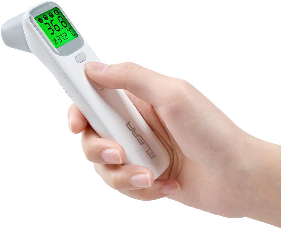 Baby Thermometer, Medical Forehead and Ear Thermometer, Digital Thermometer Medical, Infrared Digital Thermometer Suitable for Baby, Infant, Toddler and Adults