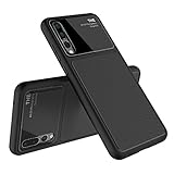 Orzero TPU + Glass Case For Huawei P20 Pro, Keeps Away from Scratch Wet Dirty Shockproof Case (Do not contain Tempered Glass Screen Protector)-Black