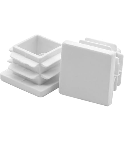 Lot De 20 Bouchons Ronds En Plastique Blanc De 25 Mm, Capuchons Intérieurs Pour Chaises, Bureaux, Tables, Pieds De Meubles