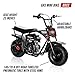 Mega Moto - Gas Mini Bike - 80CC/2.5HP without Suspension (MM-B80-BR)(Black)