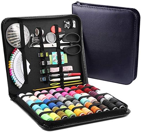 juego de costura de 234 piezas/Kit de costura portátil con agujas