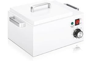 Flngr 5.5Lbs Professional Wax Warmer for Hair Removal with 0-120C Temperature Control, Large Wax Pot for Salon and Self-use, Gift