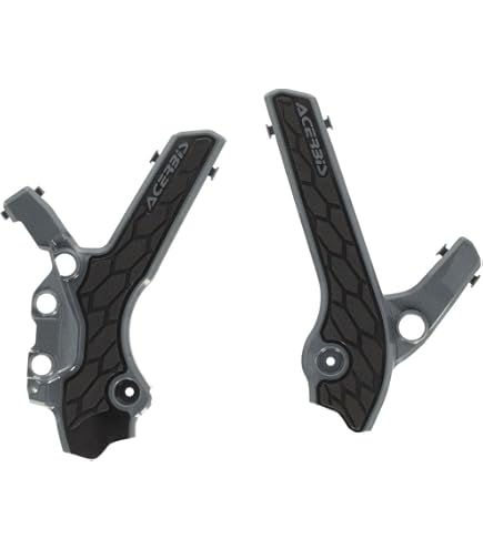 Amazon.com: Acerbis X-Grip Frame Guards Black/Black Compatible