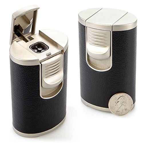 Buy Jetline DT101 Large Quad Jet Torch Flame Cigar Table Lighter