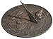 Whitehall Products Frog Sundial, Oil Rub Bronze