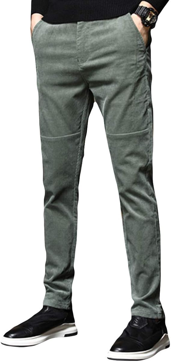 Amazon Fomansh チノパン メンズ ストレッチ スキニー ロングパンツ スリム 大きいサイズ 裏起毛 ズボン 冬 春 ロングパンツ 通販