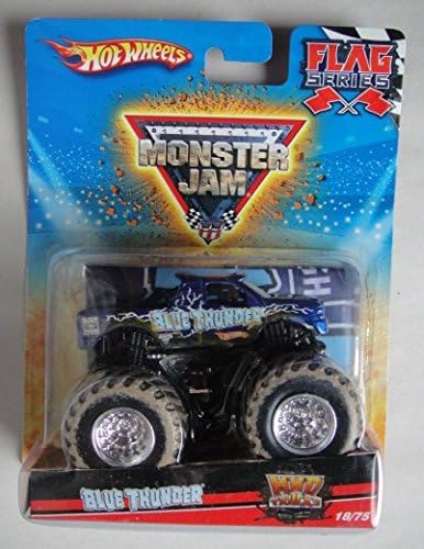 hot wheels monster jam blue thunder